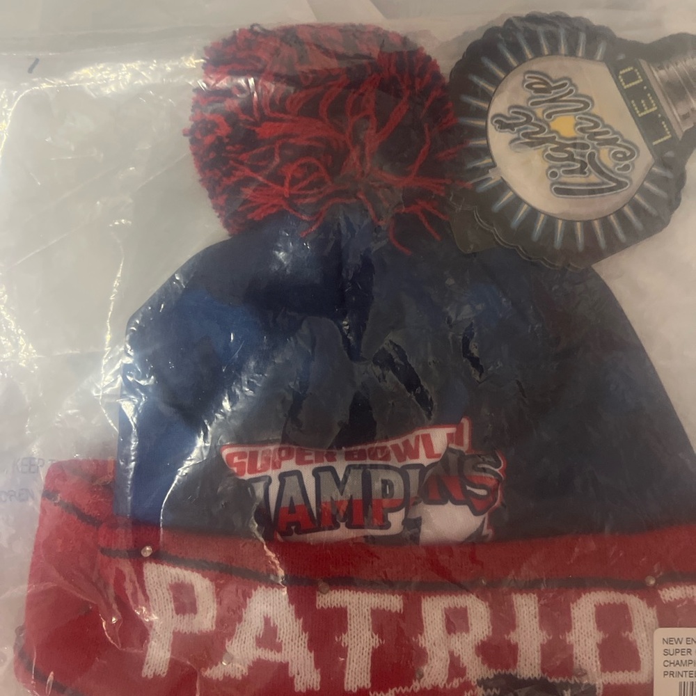 Super Bowl Champions Patriots Beanie